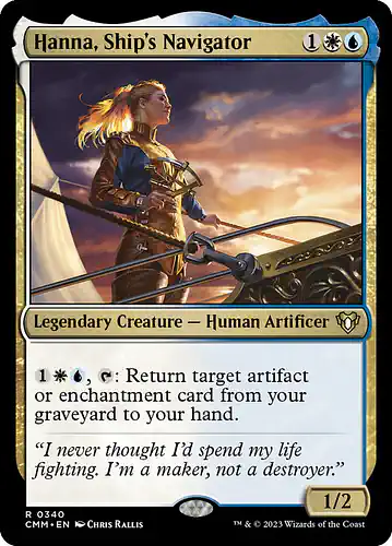 Hanna, Ship's Navigator - cmm Spoiler