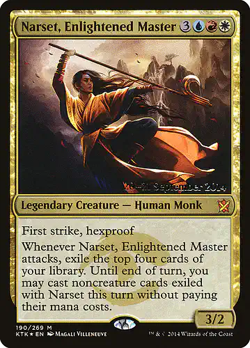 Narset, Enlightened Master - ktk Spoiler
