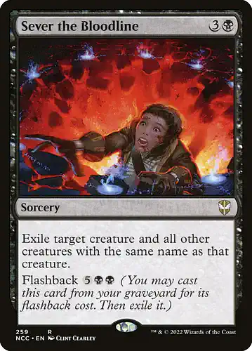 Sever the Bloodline - ncc Spoiler