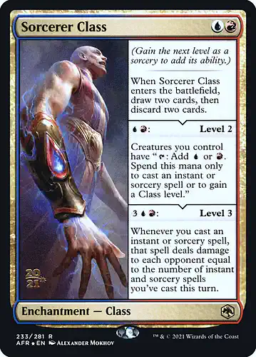 Sorcerer Class - afr Spoiler