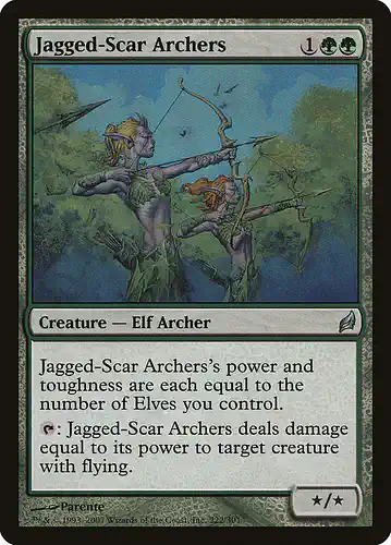 Jagged-Scar Archers - lrw Spoiler
