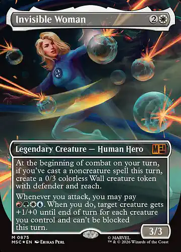 Invisible Woman - msc Spoiler