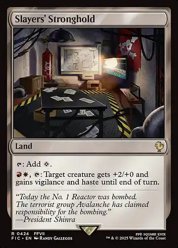 Slayers' Stronghold - fic Spoiler