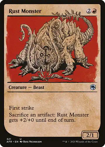 Rust Monster - afr Spoiler