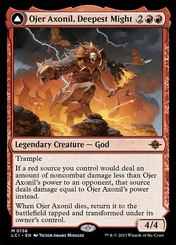 Ojer Axonil, Deepest Might - lci Spoiler