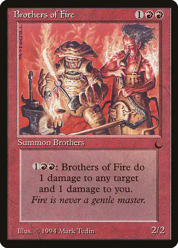 Brothers of Fire - drk Spoiler