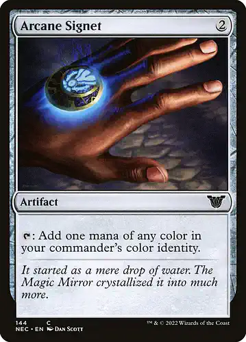 Arcane Signet - nec Spoiler