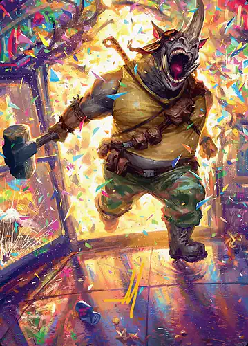 Rocksteady, Rowdy Rhino - tmt Spoiler