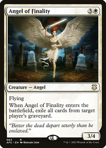 Angel of Finality - afc Spoiler