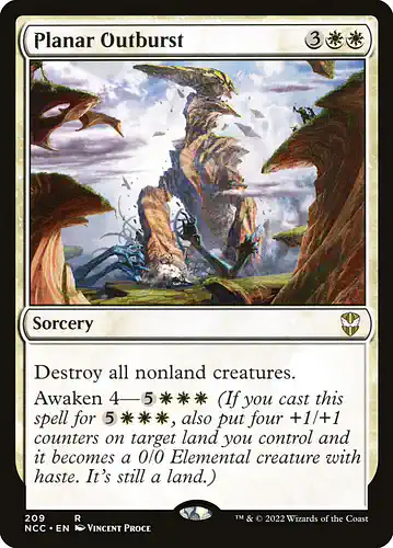 Planar Outburst - ncc Spoiler