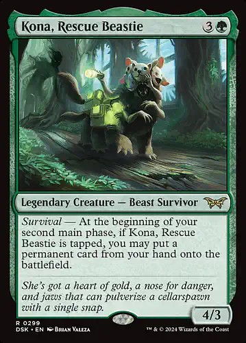 Kona, Rescue Beastie - dsk Spoiler