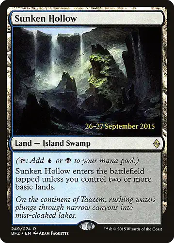 Sunken Hollow - bfz Spoiler