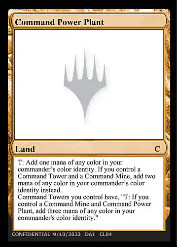 Command Power Plant - unk Spoiler