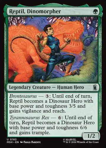 Reptil, Dinomorpher - msh Spoiler