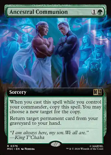 Ancestral Communion - msc Spoiler