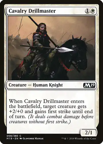 Cavalry Drillmaster - m19 Spoiler