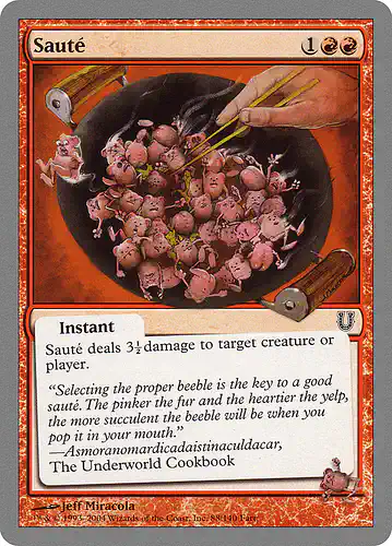 Sauté - unh Spoiler