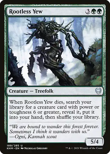 Rootless Yew - khm Spoiler