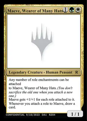 Maeve, Wearer of Many Hats - unk Spoiler