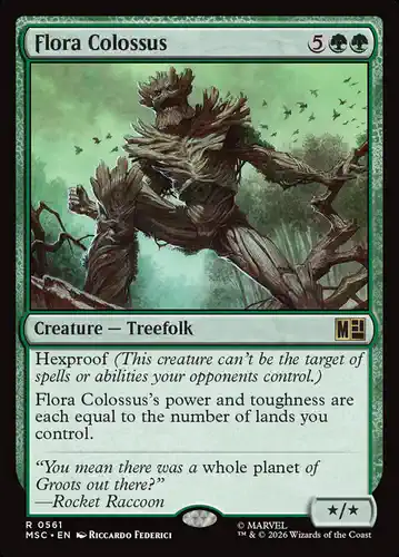 Flora Colossus - msc Spoiler
