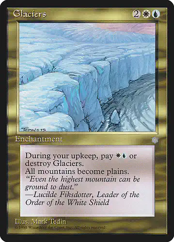 Glaciers - ice Spoiler