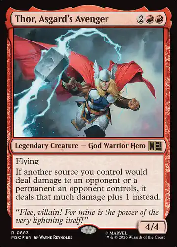 Thor, Asgard's Avenger - msc Spoiler