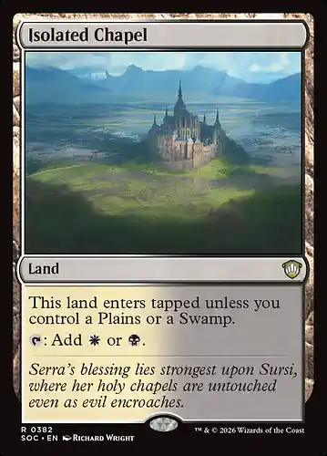Isolated Chapel - soc Spoiler