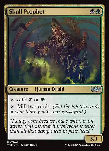 Skull Prophet - tdc Spoiler