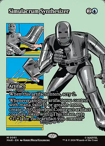 Simulacrum Synthesizer - mar Spoiler
