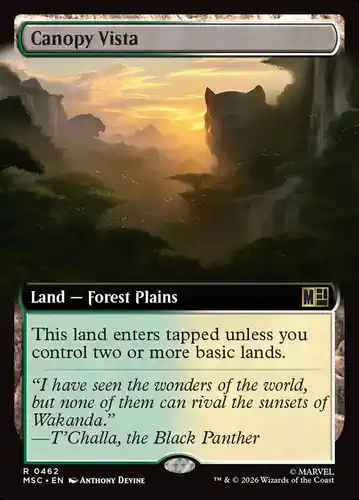Canopy Vista - msc Spoiler