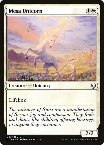 Mesa Unicorn - dom Spoiler