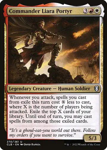 Commander Liara Portyr - clb Spoiler