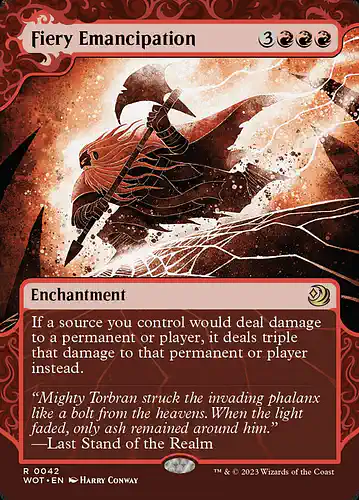 Fiery Emancipation - wot Spoiler