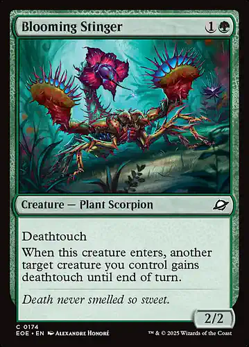 Blooming Stinger - eoe Spoiler