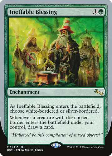 Ineffable Blessing - ust Spoiler