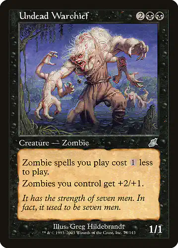 Undead Warchief - scg Spoiler