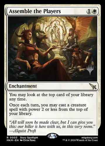 Assemble the Players - mkm Spoiler