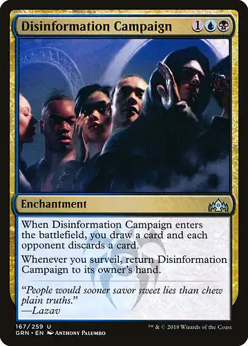 Disinformation Campaign - grn Spoiler