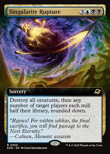 Singularity Rupture - eoe Spoiler