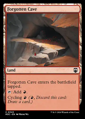 Forgotten Cave - m3c Spoiler