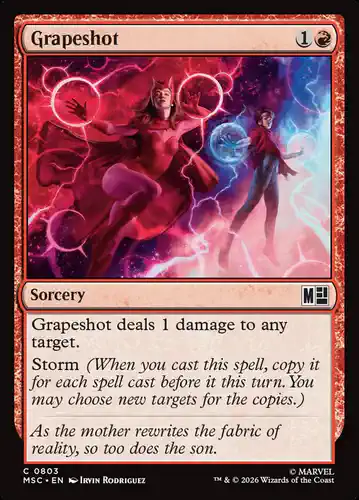 Grapeshot - msc Spoiler