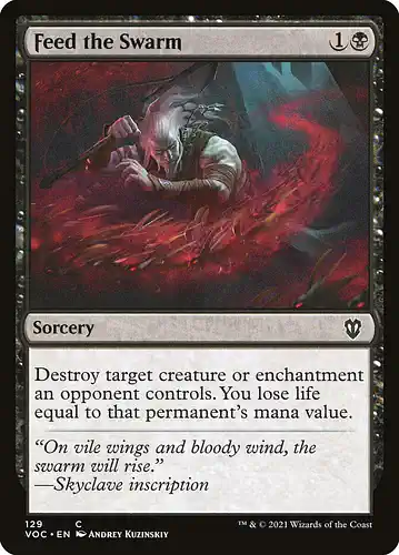Feed the Swarm - voc Spoiler