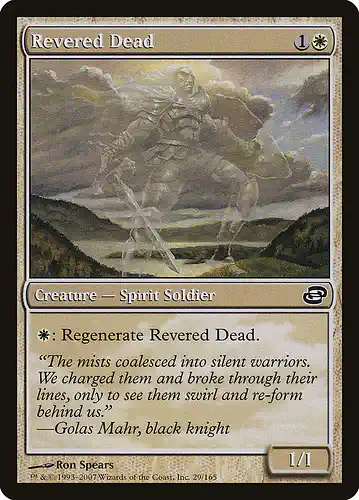 Revered Dead - plc Spoiler