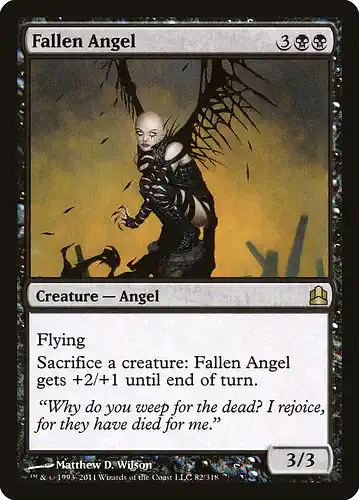 Fallen Angel - cmd Spoiler