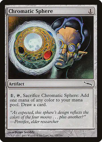 Chromatic Sphere - mrd Spoiler