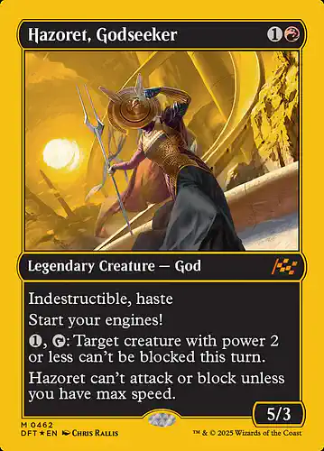 Hazoret, Godseeker - dft Spoiler