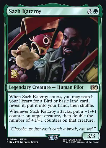 Sazh Katzroy - fin Spoiler