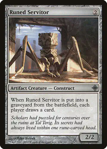 Runed Servitor - roe Spoiler