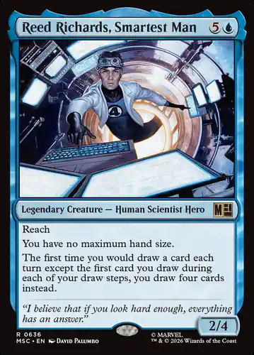 Reed Richards, Smartest Man - msc Spoiler