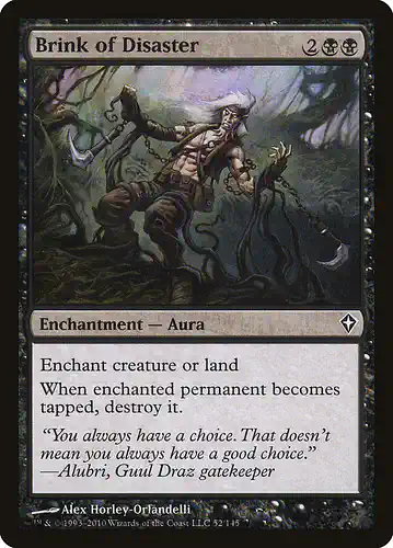 Brink of Disaster - wwk Spoiler